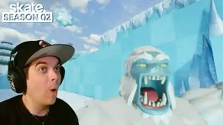 Watch out for the yeti! - The new Skate update is pretty sick! - Grinding missions and chillin