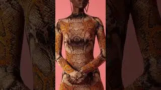 Snake Skin Pattern #shorts #shortsvideo #viral #snake #dresses #dressdesign