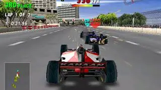 Cart Fury - Arcade (Midway Vegas Hardware) - Tony Kanaan - Surfers Paradise - Full Race