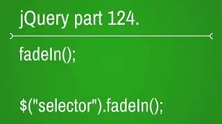 jquery fadeIn function - part 124