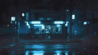 Rainy Tokyo Night 🌙 Lofi Beats & City Ambience for Deep Sleep and focus