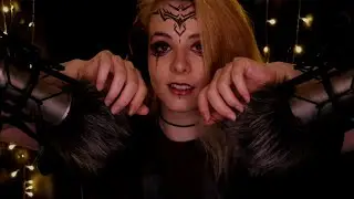 ASMR | fluffy mic, shhh & tongue clicking - shushing, no talking, ear to ear