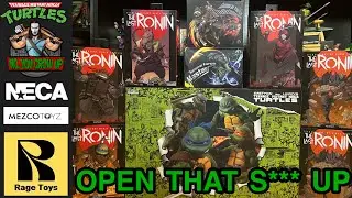 Open That S*** Up: Mezco Bros, Rage Toys Samurai Force, and NECA Ronin Figs