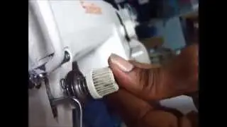Servicing Industrial Sewing Machine