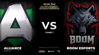 [EN] Alliance vs BOOM Esports, Game 1, StarLadder ImbaTV Dota 2 Minor Season 3