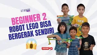 Belajar Robot Pakai LEGO? 😱 Bisa Gerak & Berpikir || Kelas Beginner 2 Robotku School