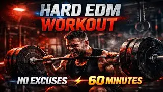 NON-STOP EDM WORKOUT 🔊 | Heavy Techno Gym Motivation | 60 Minutesᴴᴰ | Motivate me