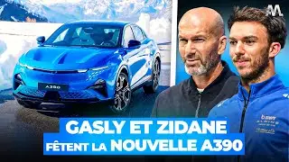 Pour les 70 ans d'Alpine, Pierre Gasly et Zidane fêtent la nouvelle A390 ! 🎉