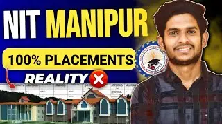 NIT Manipur Review 2026: The Truth About Placements & Campus ⚠️ | Don't Regret Later 🙏🏻