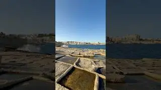 Marsaskala, Malta... #travel #malta #europa #fyp #saltpans #mediterranean #sea
