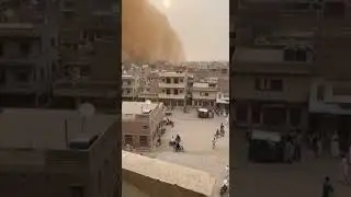 Haboob Storm: Lahore Dust Storm Disaster