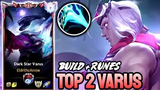 WILD RIFT VARUS - TOP 2 VARUS GAMEPLAY - GRANDMASTER RANKED