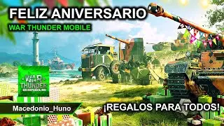 Aniversario 1 en War Thunder Mobile | Macedonio Huno