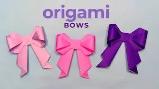 How To Make Paper Bows | Gift Wrapping Ideas