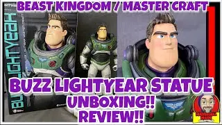 Buzz Lightyear Statue from Pixar&rsquo;s Lightyear - by Beast Kingdom Master Craft - Unboxing & Review