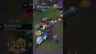 Loki pulls out his first ever Zeri mid on the pro stage to make magic happen ⚡