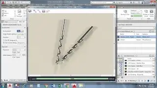 3D Modeling- Drill Bit Tutorial - AutoCAD 2017