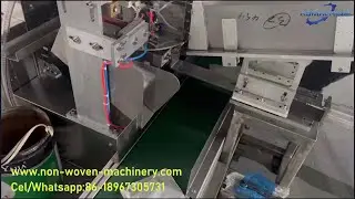 Non woven gloves making machine，Single Packed Disposable PP/PE Gloves Making And Packaging Machine