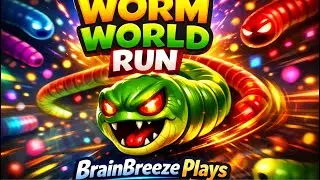 Can This Worm Survive Forever? 🐍 Worm World Run LIVE