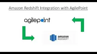 AgilePoint NX Connector for Amazon Redshift