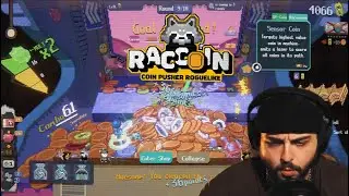 Raccoin - Coin Pusher Roguelite