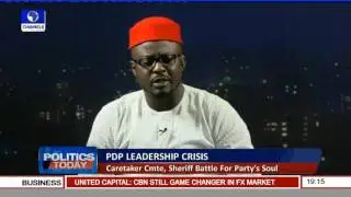 Politics Today: Examining The Raging PDP Leadership Crisis Pt 1