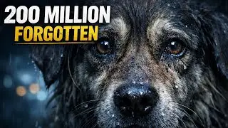 🐕 Street Dog vs House Dog: The Heartbreaking Truth #saddogstory #rescue #pets #dogshorts 