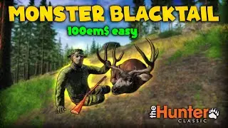 KAKO ZARADITI 100em$ BRZO? BLACKTAIL DEER MUZZLELOADER COMPETITION - theHunter Classic