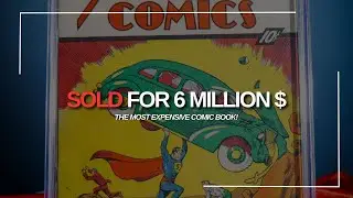 Superman's Debut Comic Sells for $6 Million!
