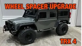 Traxxas TRX 4 upgrade for wheel spacers