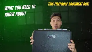 If You Have Valuables This Fireproof Case Is Worth Seeing!