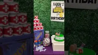 Fortnite Birthday Party Decor