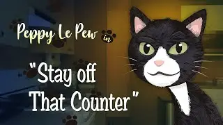 Peppy Le Pew: Stay Off That Counter 🐈&zwj;⬛ 🐾