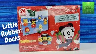 Обзор распаковки фигурки резиновой уточки Диснея Duckalooz из адвент-календаря