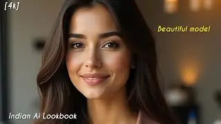 [4k] Real Indian Ai Lookbook Model - Beautiful Model - Saloon Shop - Ai Art Lookbook #ai #lookbook
