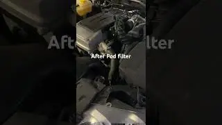 Ford falcon xr6 before and after pod filter install #car #dose #falcon #ford #fortnite #speed #turbo