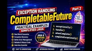 Java 8 CompletableFuture Exception Handling | handle() with NPException ArithmeticException
