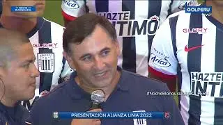 Presentación de Alianza Lima en la Noche Blanquiazul