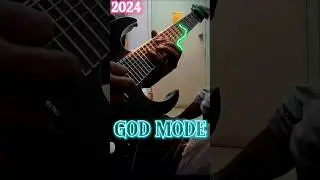 Pac-Man's game over guitar sweep💀🎸(sped up arpeggio)
