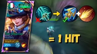 New Harley Mid 1 Hit Build 2025! Harley Best Build - Mobile Legends