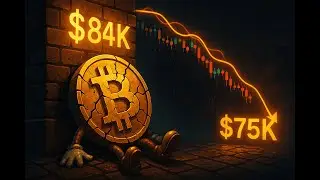 Bitcoin Rejected Again &mdash; $84K in Danger, $75K Next