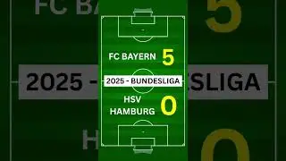 😱 SHOCK for HSV Hamburg Fans ⚽🔥 FC Bayern vs. HSV Hamburg | Bundesliga Highlights