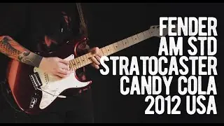 Fender American Standard Stratocaster Candy Cola 2012 USA
