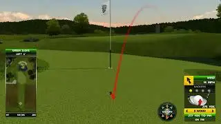Golden Tee Great Shot on Hawkeye Hills!