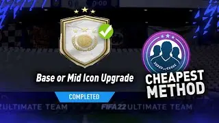 Base or Mid Icon SBC!🔥 (Cheapest Solution) - FIFA 22 ULTIMATE TEAM