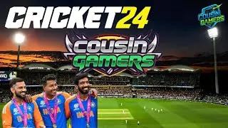🔥 Cricket 24 Local Multiplayer | Epic 2 Player Battle | Cousins Gamers Gameplay 🎮🏏