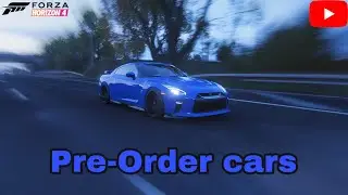 What is so special about Pre-Order cars Forza Horizon 4