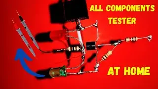 All Components Tester | Capacitor, Transistor,  Mosfet,IGBT and Diode Tester | ContinuityTester Tool