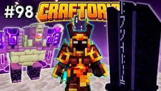 💀 Me enfrento al OBSIDILITO y al GUARDI&Aacute;N del End | Craftoria #98