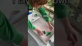 Easiest way to screen print at home 🏡